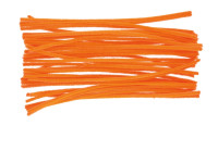 Druciki kreatywne pomarańczowe 30cm (40szt.) DR23 Brewis